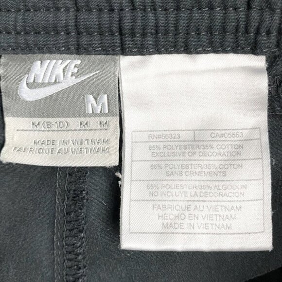 Vintage Nike Black Long Shorts Activewear Athletic Workout Shorts M - Picture 3 of 15